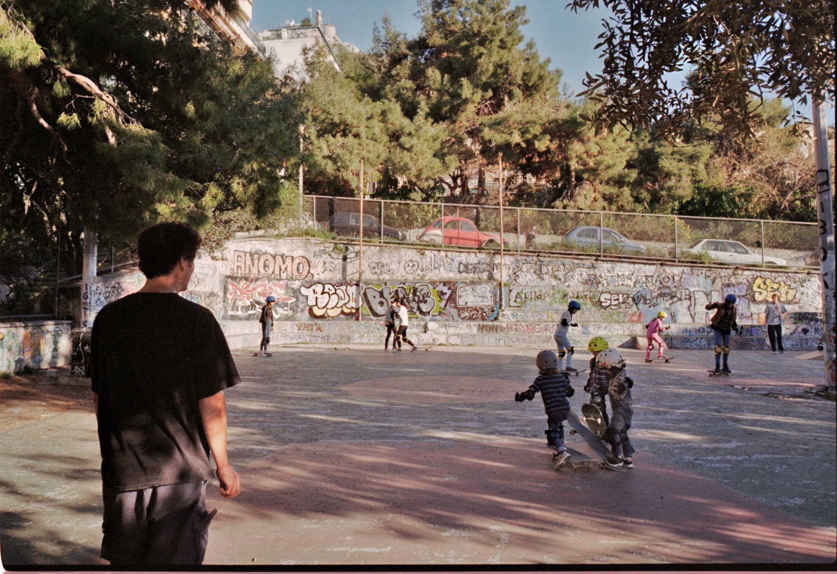 Free Movement Skateboarding refugee charity